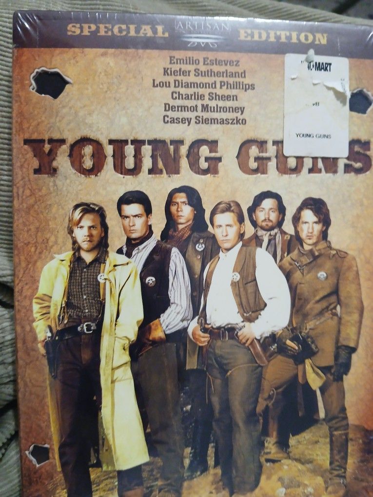 Young guns brand new sealed DVD
