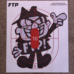 FTP Boris Gun Range Poster