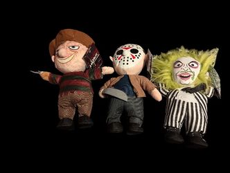 Halloween Scary Movie Characters, Set of 3