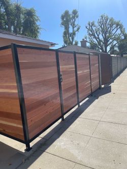 Fence and gates