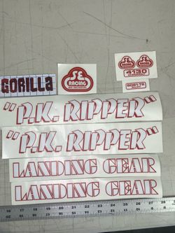 PK RIPPER LANDONG GEAR. SE RACING DECLAS $30