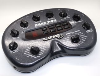 Line 6 Bass POD Multi Effects Processor Amp Modeler Direct Box + Power Supply