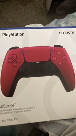 Red Ps5 Controller