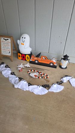 Halloween Ghost Bundle decor