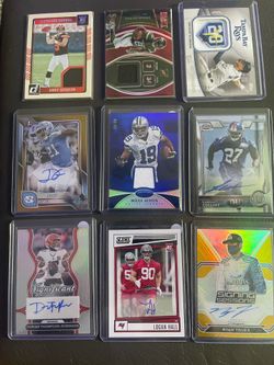 Lot of 9 Auto/Patch/Numbered Cards. Truex gold auto /10 and more!