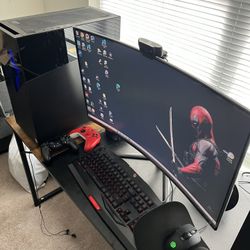 Cyber power Gaming PC Desktop Nvidia RTX 3070 16 GB RAM 1TB SSD + Accessories! Well Taken Care Of!
