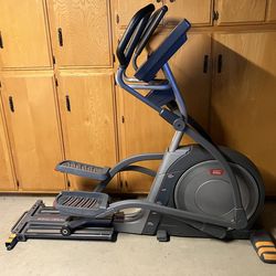 Freemotion  845 Elliptical. 20” Stride.  Touch Screen Video Screen with Workouts.
