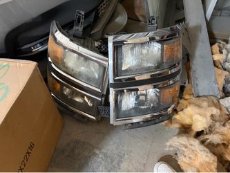 Silverado head lights