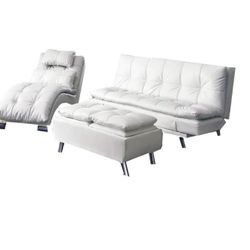 3pcs LIVING ROOM SET WHITE