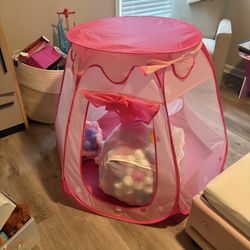 Pink Princess Play Tent / Ball Pit