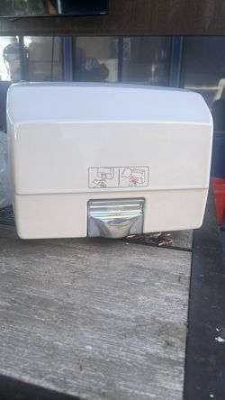 Commercial Electric Hand Dryer White