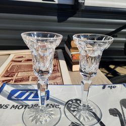Waterford Crystal Candle Holders 