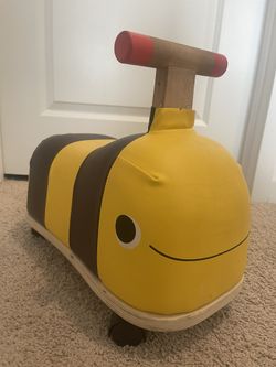 Wooden Bee Ride-On Toy for Toddlers – Target