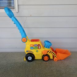 Vtech push and pop bulldozer