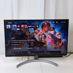 LG 27" Gaming Monitor 4k 