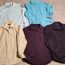 Bundle of 5 Men's shirts Small sz