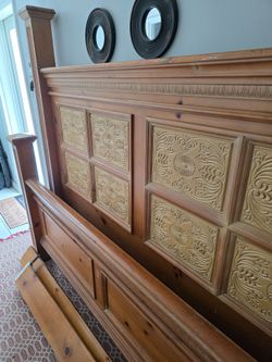 King head and foot board