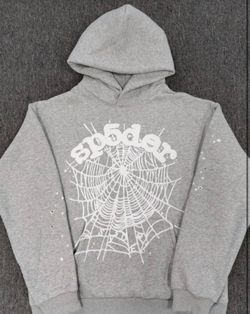 Grey Spider Hoodie 