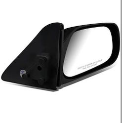 LA Zona Auto Parts 1988 to 1992 Toyota Corolla Right passenger Side Mirror Espejo Derecho Pasajero Manual  