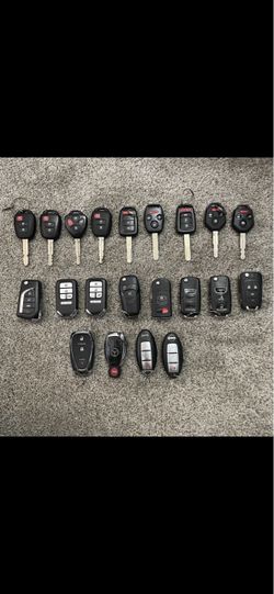 Replacement key & backup fob