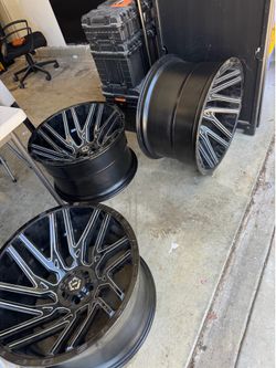 Set of 5 TIS wheels