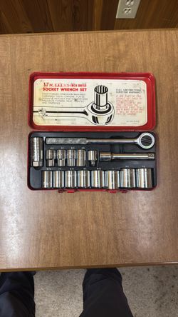 K mart Socket Set. USA made. Make Me An Offer
