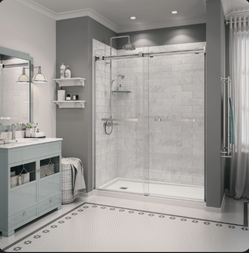 bathtub or shower glasss door combo kit ON SALE see Description PRICE
