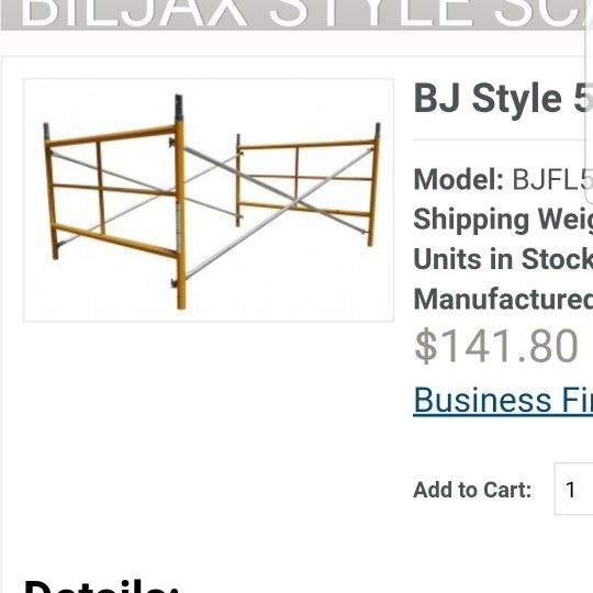 Scaffold Frames