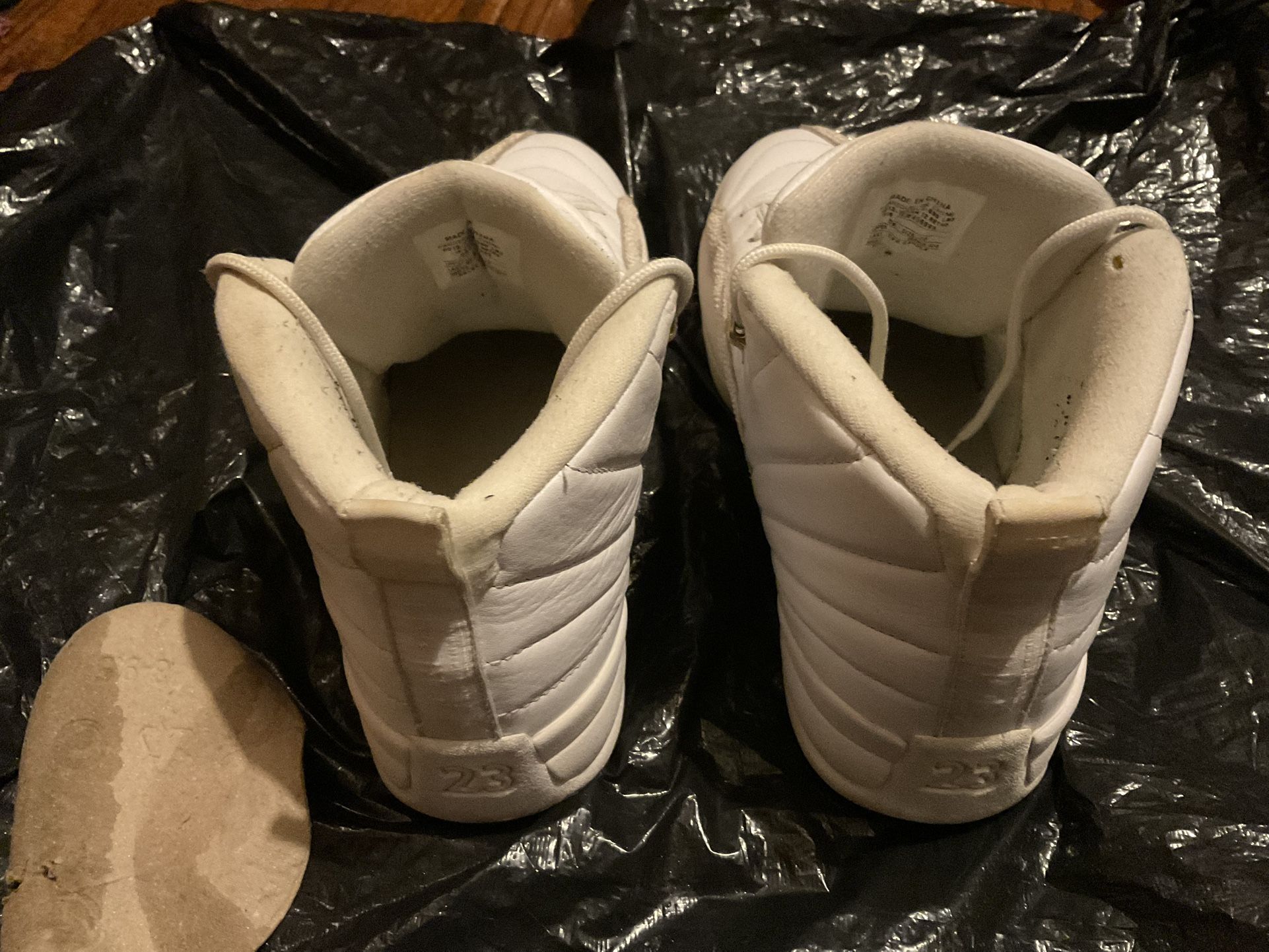 OVO x Air Jordan 12 Retro 'White' Sample