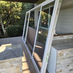 12' Four Panel Milgard Slider w/Screens