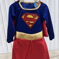 Supergirl Costume For Toddler