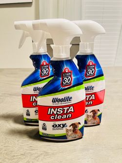Woolite INSTAclean Pet Stain Remover Spray $4 ea