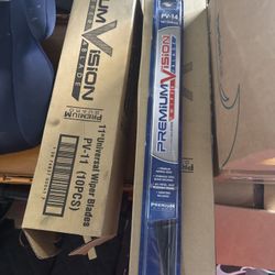 NOS Windshield Wiper Blade-Standard Blade Premium Vision PV-14 14”