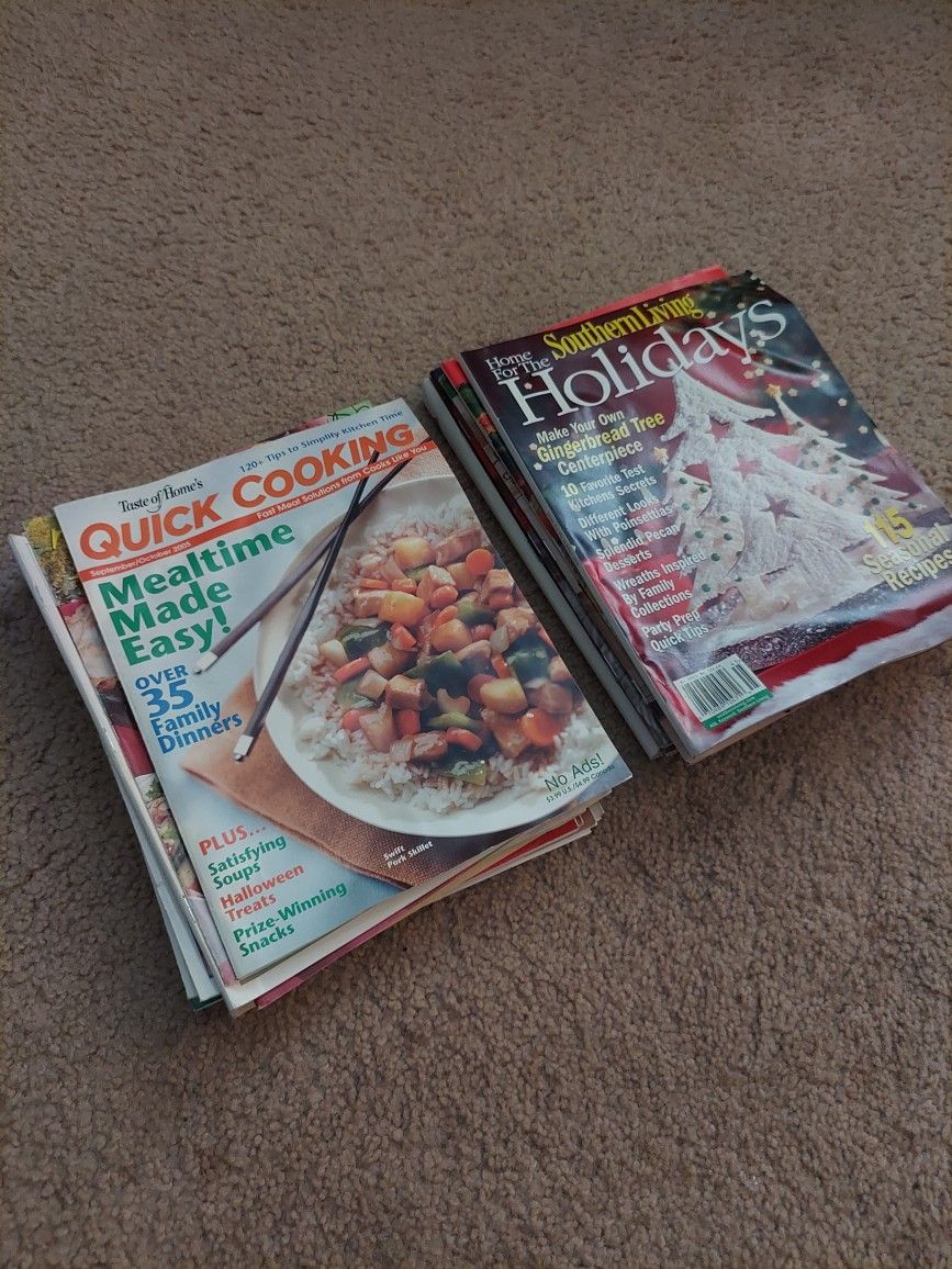 Cooking Magazines- FREE!