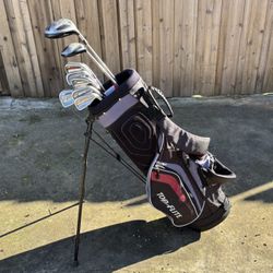 Titleist 775-CB Golf Set (Titleist 983KDriver+5w+4i-pw+sw+Browning putter+stand bag)