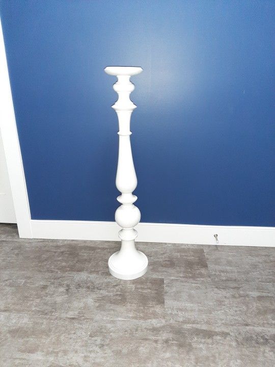 42" Tall Large Floor Standing Pillar Candle Holder 