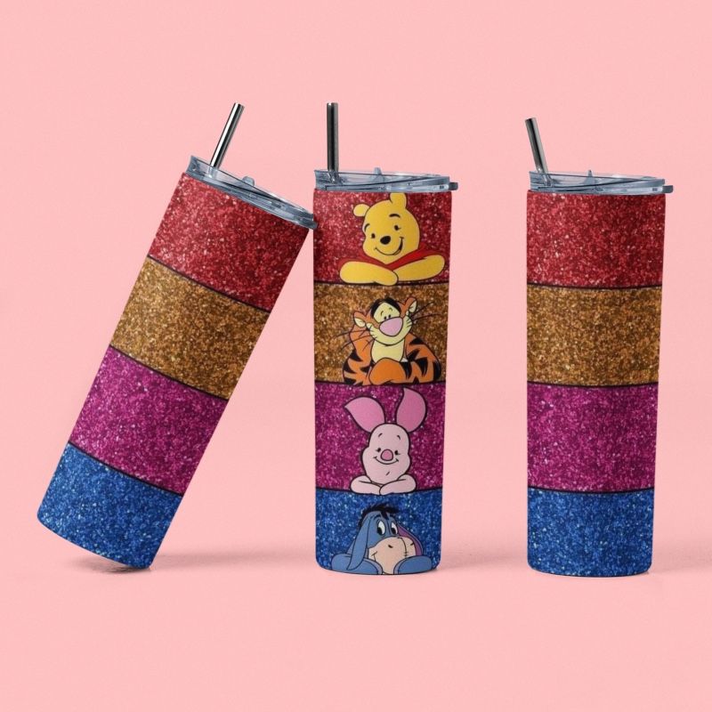 Pooh Characters 20oz Tumbler