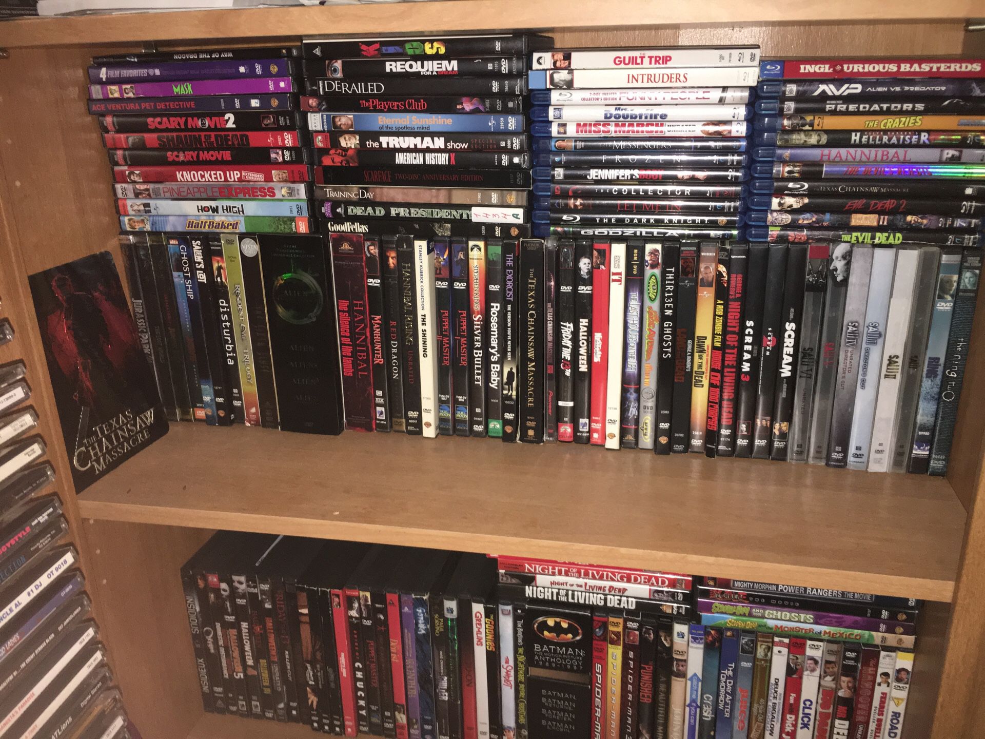DVD collection a lot of horror