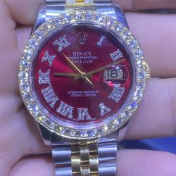 Rolex Datejust 16233 No Holes Box Papers Natural Diamonds Buy Sale Trade 