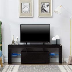 NEW TV Stand Table Media Entertainment Cabinet Shelf for Living Room
