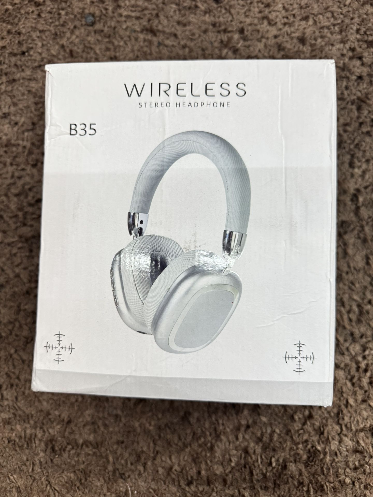 Wireless stereo headphones