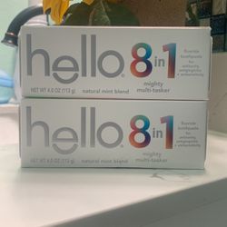 HELLO 8 In 1 TOOTHPASTE 