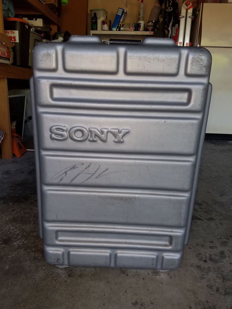 Sony hard case for Audio/Video equipment