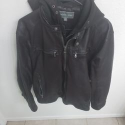 MICHEAL KORS LEATHER JACKET