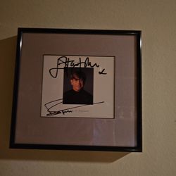 Elton john bernie toppin maiden england autograph