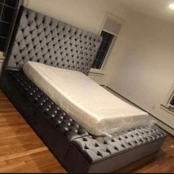 Stogarace Platform Bed Frame $39 Down Payment Only /FREE DELIVERY /