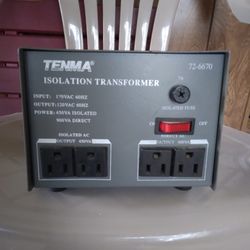Tenma Isolation Transformer Model 72-6670