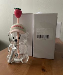 Starbucks Bear Cup strawberry
