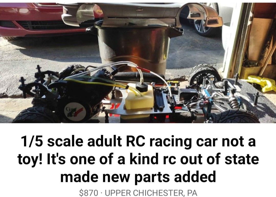Bergonzoni Brave 1/5 Scale Adult Racing RC Car Not A Toy!