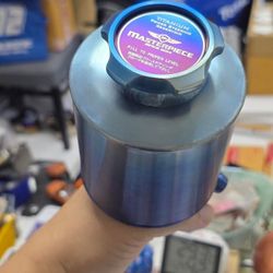 Mazterpiece Automotive Blue Titanium Power Steering Reservoir For VQ35 DE Nissan 350z / Infiniti G35